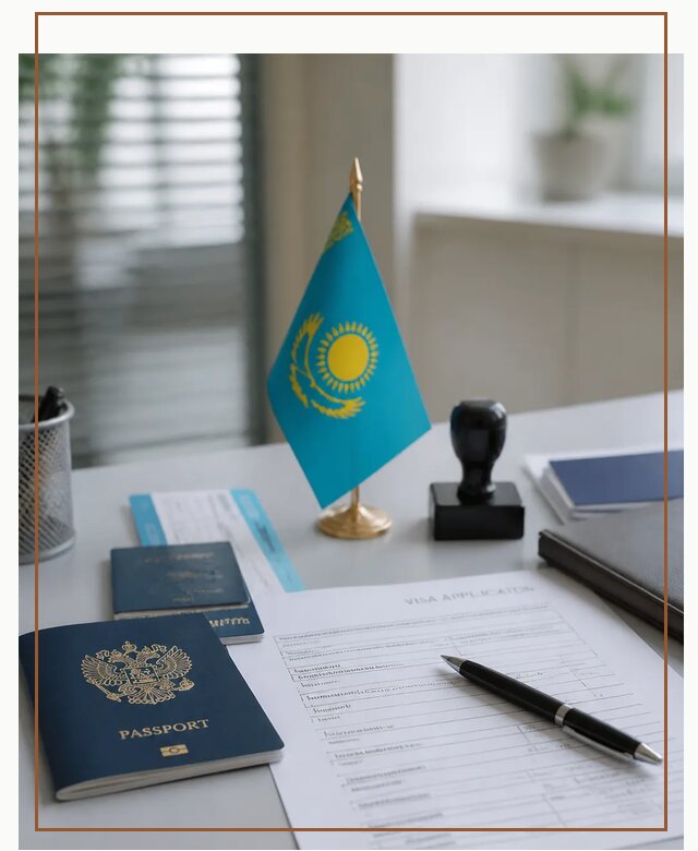 Оформление визы в Казахстан для поездки и работы в Каспийске