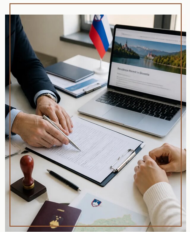 Оформление вида на жительство в Словении под ключ в Каспийске