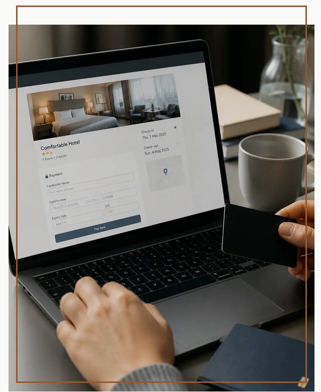 Оплата бронирования Booking в Каспийске по цене от 4581 р. | Гиперактив-Ксп