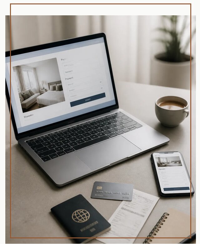 Оплата бронирования Booking и отелей для поездки в Каспийске
